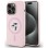 Karl Lagerfeld Silicone Karl&amp;amp;Choupette MagSafe Case for iPhone 14 Pro Max - Pink