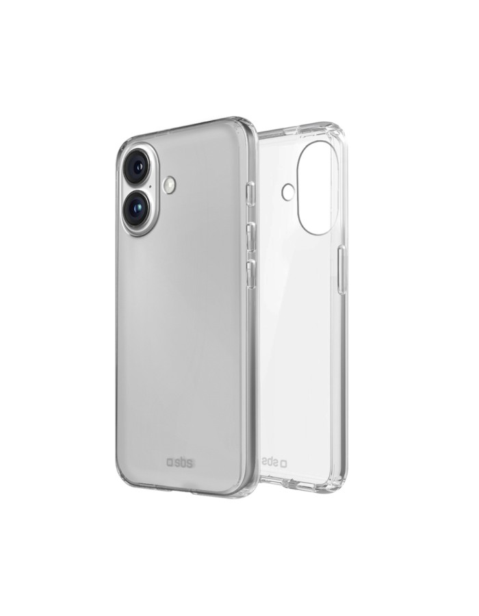 SBS Skinny Cover for iPhone 16 - transparent SBS Skinny Cover for iPhone 16 - transparent