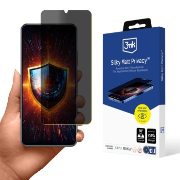 3mk Silky Matt Privacy Privacy Screen Protector for Realme C63