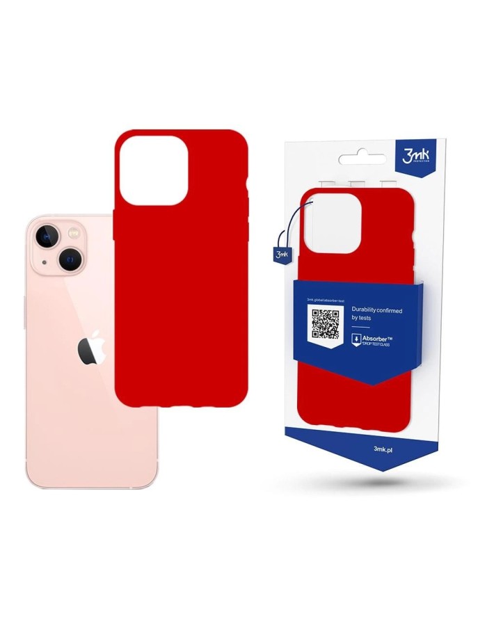 Case for iPhone 14 Plus from the 3mk Matt Case series - red