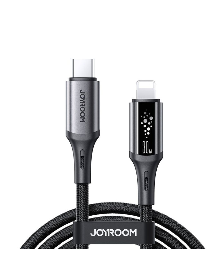 Joyroom S-A60 StarTalk 30W USB-C- Lightning cable 1.2m - black