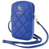 Guess Zip Quilted 4G bag - blue Guess Zip Quilted 4G bag - blue