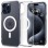 Spigen Ultra Hybrid Mag Case with MagSafe for iPhone 15 Pro - Clear Matte