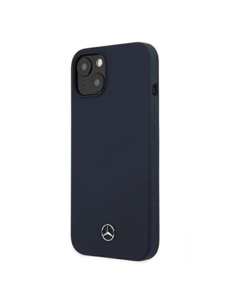 Mercedes Silicone Line Case for iPhone 13 mini - Navy Blue