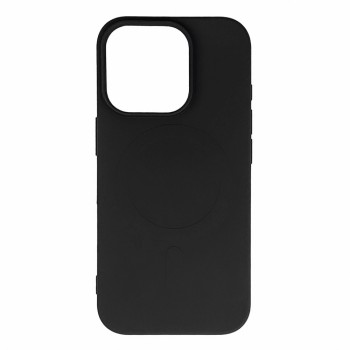 MagSafe Compatible Liquid Silicone Case for iPhone 17 Pro - Black MagSafe Compatible Liquid Silicone Case for iPhone 17 Pro - Black