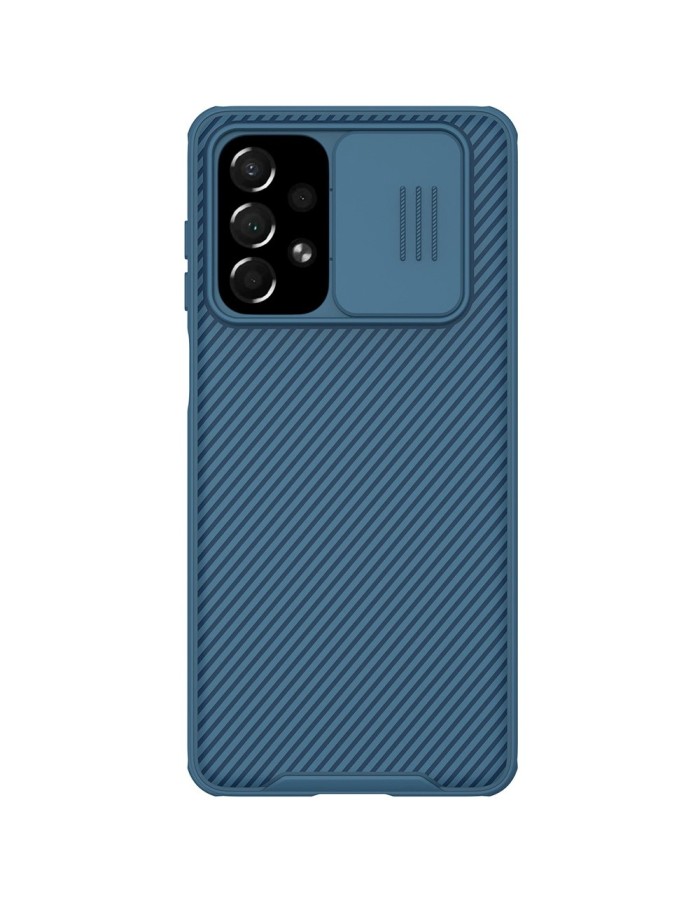 Nillkin CamShield Pro Case Armored Case Cover Camera Protector for Samsung Galaxy A73 Blue Nillkin CamShield Pro Case Armored Case Cover Camera Protector for Samsung Galaxy A73 Blue