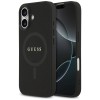Guess Saffiano Classic Logo MagSafe case for iPhone 17 - black Guess Saffiano Classic Logo MagSafe case for iPhone 17 - black