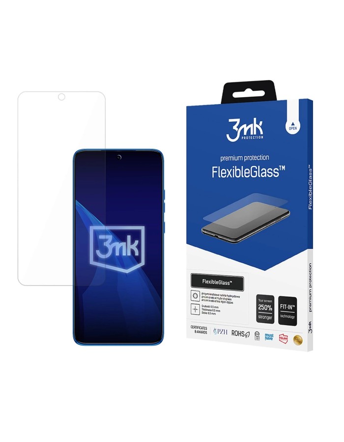 Tempered glass 3mk FlexibleGlass for Motorola Edge 50 Neo
