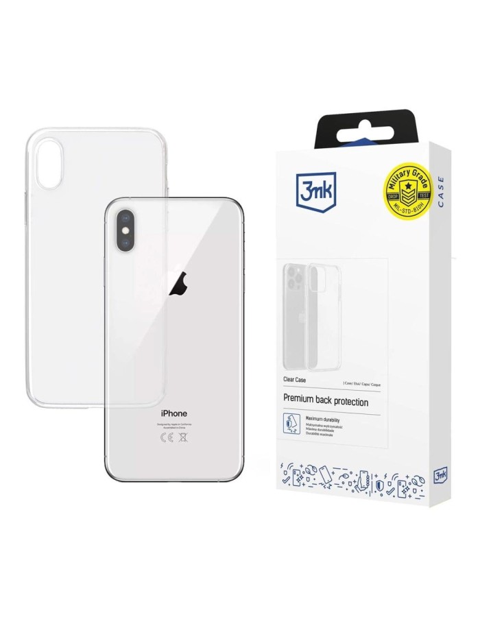 3mk Clear Case for iPhone Xs Max - transparent 3mk Clear Case for iPhone Xs Max - transparent