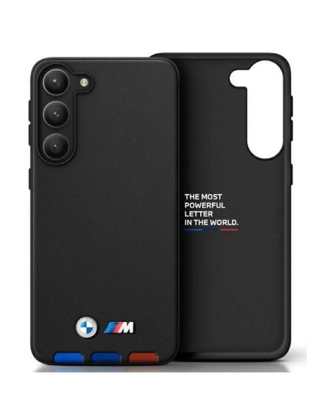 Case BMW BMHCSA5422PTDK A54 black/black Leather Stamp Tricolor Case BMW BMHCSA5422PTDK A54 black/black Leather Stamp Tricolor