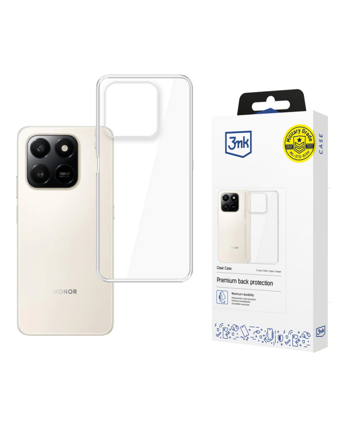 3mk Clear Case for Honor 400 Smart 4G/5G - transparent 3mk Clear Case for Honor 400 Smart 4G/5G - transparent
