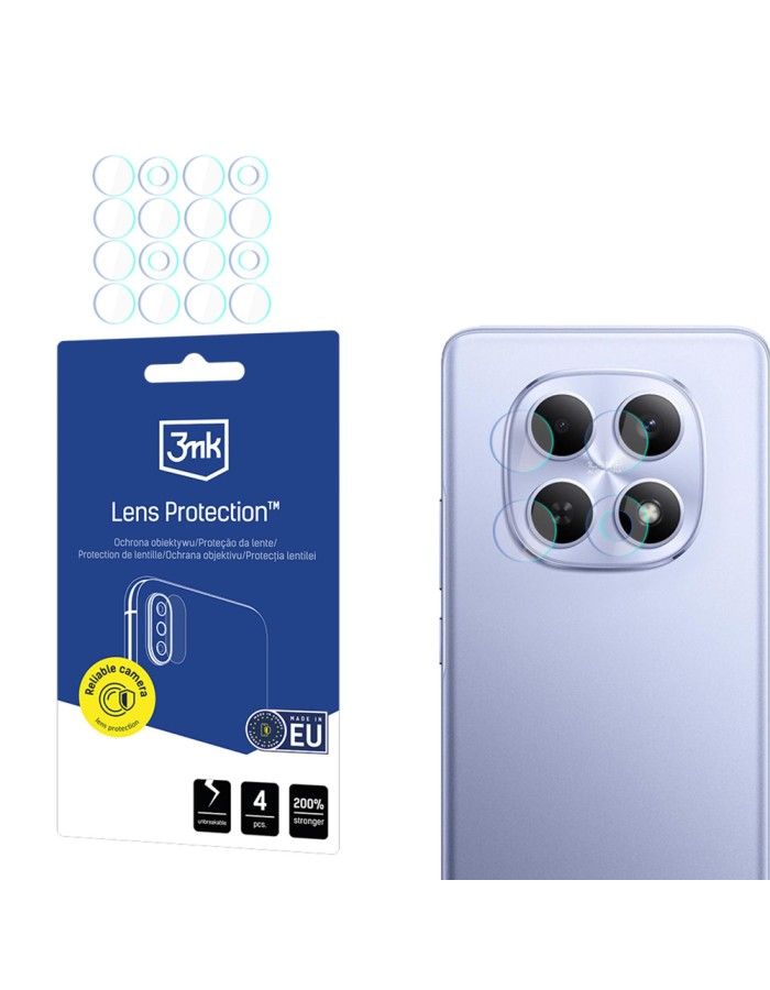 3mk Lens Protection Hybrid Camera Lens Glass for Xiaomi Redmi Note 15 4G / 5G