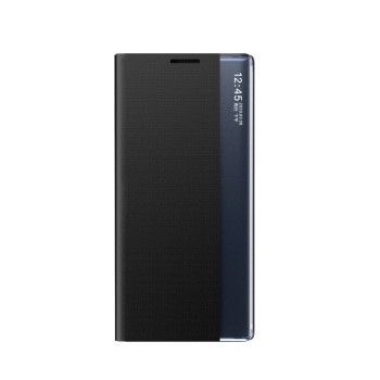 New Sleep View Case with flap and stand for Samsung Galaxy A55 - black New Sleep View Case with flap and stand for Samsung Galaxy A55 - black