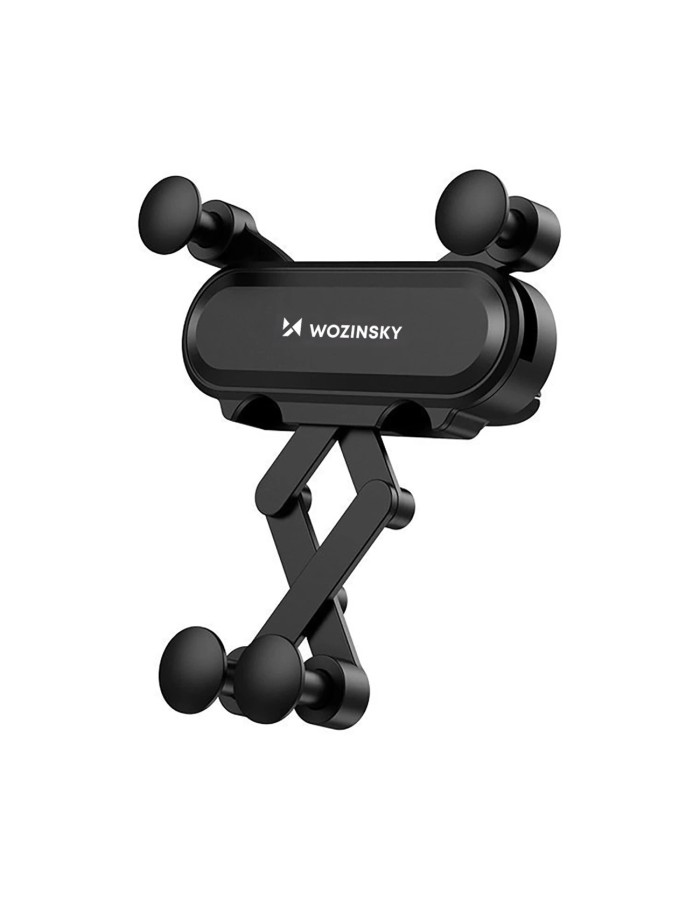 Wozinsky gravity car phone holder for air vent black (WCH-05)