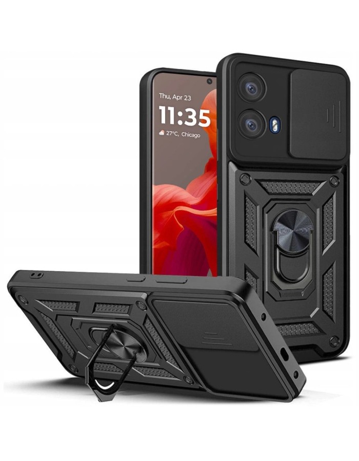 Tech-Protect Camshield Pro Case for Motorola Moto G85 5G - Black Tech-Protect Camshield Pro Case for Motorola Moto G85 5G - Black