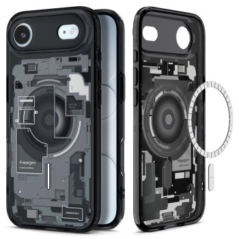 Spigen Ultra Hybrid MagSafe case for iPhone 17 Air Zero One - black Spigen Ultra Hybrid MagSafe case for iPhone 17 Air Zero One - black
