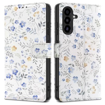 Tech-Protect Wallet Case for Samsung Galaxy A26 5G - Daisies with Leaves Tech-Protect Wallet Case for Samsung Galaxy A26 5G - Daisies with Leaves