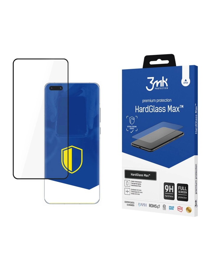 9H 3mk HardGlass Max™ glass on Huawei P40 Pro 5G 9H 3mk HardGlass Max™ glass on Huawei P40 Pro 5G