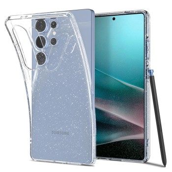 Spigen Liquid Crystal Case for Samsung Galaxy S25 Ultra - Clear Glitter
