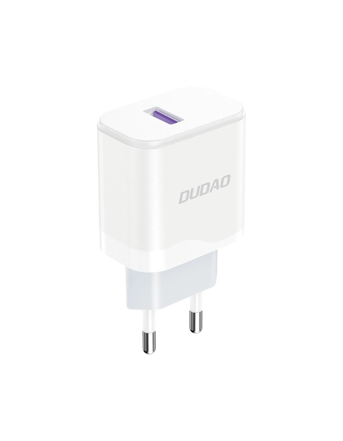 Dudao A20EU USB-A 18W network charger - white