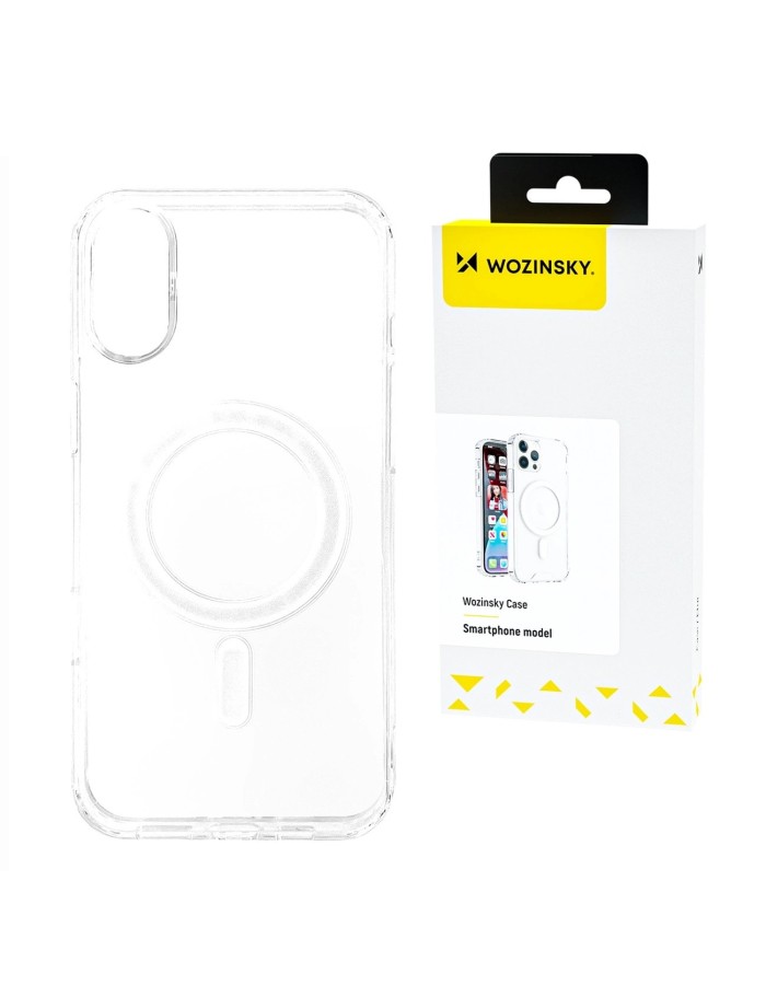 Wozinsky Ultra Clear MagSafe Case for Samsung Galaxy S25+ - Clear