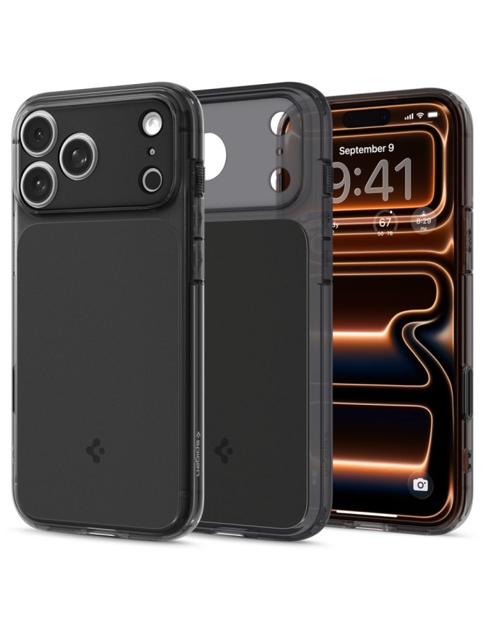 Spigen Ultra Hybrid "T" MagSafe Case for iPhone 17 Pro Max - Matte Black Spigen Ultra Hybrid "T" MagSafe Case for iPhone 17 Pro Max - Matte Black