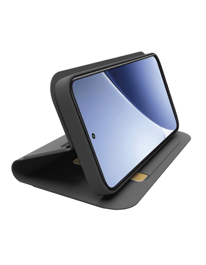SBS Wallet Smooth Case for Xiaomi 15 Pro with Flip - Black SBS Wallet Smooth Case for Xiaomi 15 Pro with Flip - Black