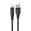 Acefast cable MFI USB - Lightning 1.2m, 2.4A black (C3-02 black) Acefast cable MFI USB - Lightning 1.2m, 2.4A black (C3-02 black)