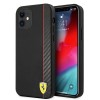 Ferrari FESAXHCP12SBK iPhone 12 mini 5.4" black/black hardcase On Track Carbon Stripe Ferrari FESAXHCP12SBK iPhone 12 mini 5.4" black/black hardcase On Track Carbon Stripe