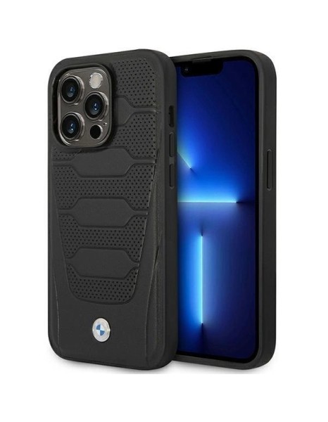 Case BMW BMHMP14X22RPSK iPhone 14 Pro Max 6.7" black/black Leather Seats Pattern MagSafe Case BMW BMHMP14X22RPSK iPhone 14 Pro Max 6.7" black/black Leather Seats Pattern MagSafe