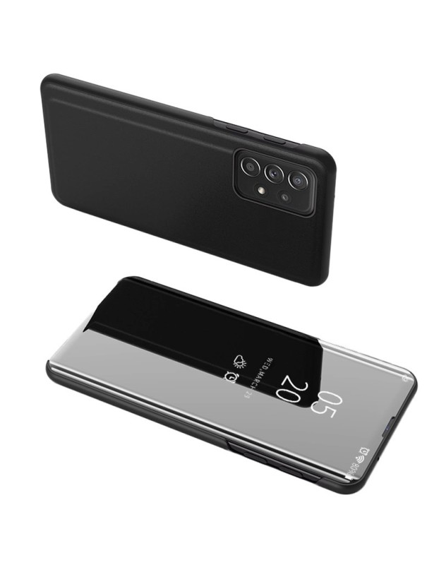 Clear View Case flip cover for Samsung Galaxy A73 black Clear View Case flip cover for Samsung Galaxy A73 black