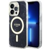 Guess GUHMP14XPCUMAK iPhone 14 Pro Max 6.7" black/black hardcase Marble MagSafe Guess GUHMP14XPCUMAK iPhone 14 Pro Max 6.7" black/black hardcase Marble MagSafe
