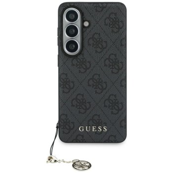 Guess 4G Classic Logo Charm MagSafe case for Samsung Galaxy S26 - black Guess 4G Classic Logo Charm MagSafe case for Samsung Galaxy S26 - black