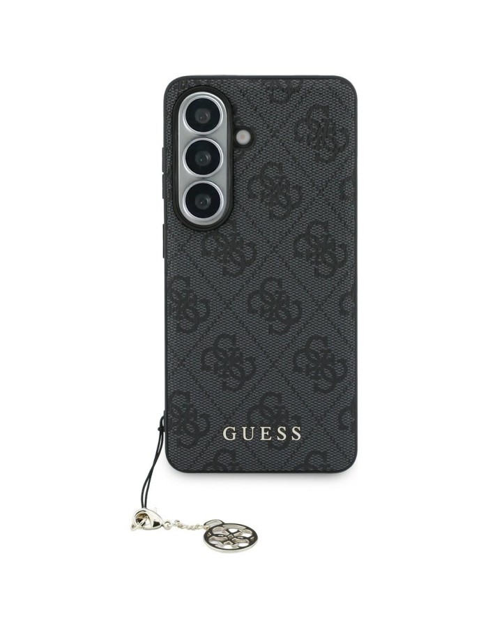 Guess 4G Classic Logo Charm MagSafe case for Samsung Galaxy S26 - black Guess 4G Classic Logo Charm MagSafe case for Samsung Galaxy S26 - black