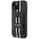 Guess 4G Stripes case with Magsafe wallet for iPhone 15 black