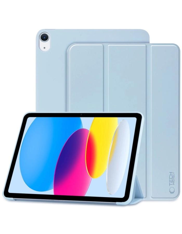 Tech-Protect SmartCase case for iPad 10.9" 2022 - light blue Tech-Protect SmartCase case for iPad 10.9" 2022 - light blue