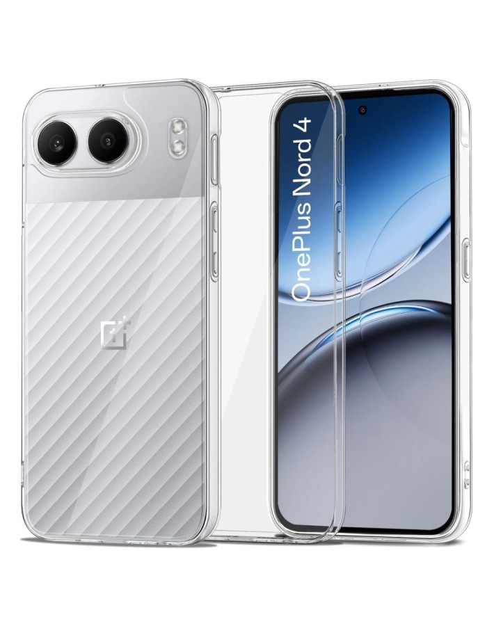 Tech-Protect FlexAir Hybrid Case for OnePlus Nord 4 - Transparent Tech-Protect FlexAir Hybrid Case for OnePlus Nord 4 - Transparent