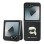 Karl Lagerfeld Saffiano Monogram Case for Samsung Galaxy Z Flip 6 - Black