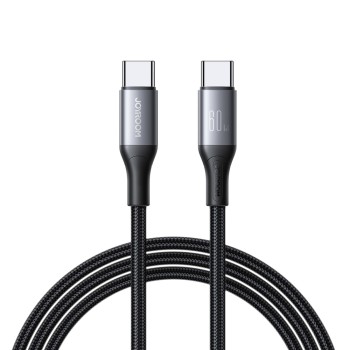 Joyroom S-A28 Flash Series 60W USB-C - USB-C cable 2m - black