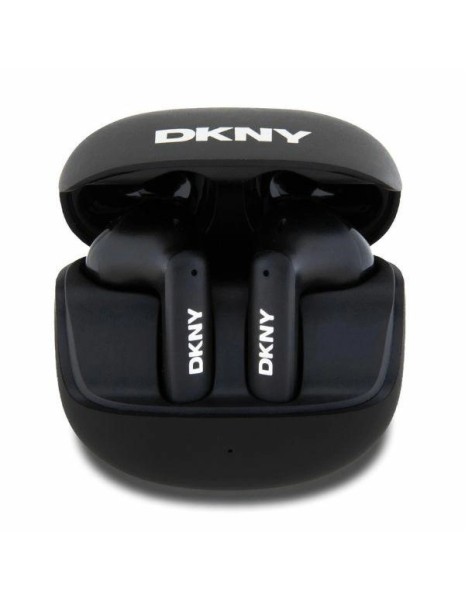 DKNY TWS BT Satiny Finish Headphones - Black