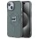 Karl Lagerfeld KLHMP15SHLSCHK iPhone 15 6.1" black/black hardcase IML Metal Choupette Head MagSafe
