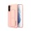 Wozinsky Kickstand Case silicone case with stand Samsung Galaxy S21+ 5G pink