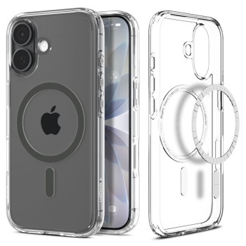 Spigen Ultra Hybrid MagSafe Case for iPhone 17 - Clear Gray Spigen Ultra Hybrid MagSafe Case for iPhone 17 - Clear Gray