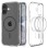 Spigen Ultra Hybrid MagSafe Case for iPhone 17 - Clear Gray