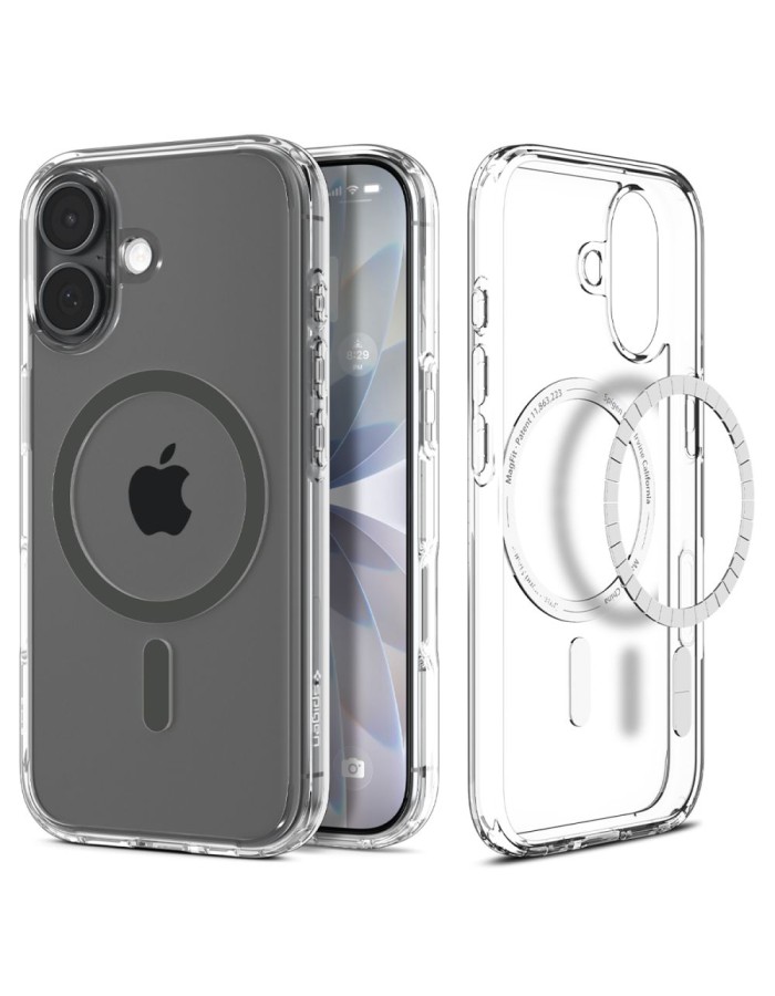 Spigen Ultra Hybrid MagSafe Case for iPhone 17 - Clear Gray Spigen Ultra Hybrid MagSafe Case for iPhone 17 - Clear Gray