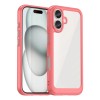 Outer Space Case with Gel Frame for iPhone 16 Plus - Red Outer Space Case with Gel Frame for iPhone 16 Plus - Red