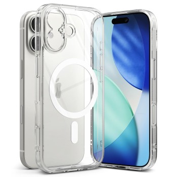 Ringke Fusion Magnetic MagSafe Case for iPhone 17 - Clear