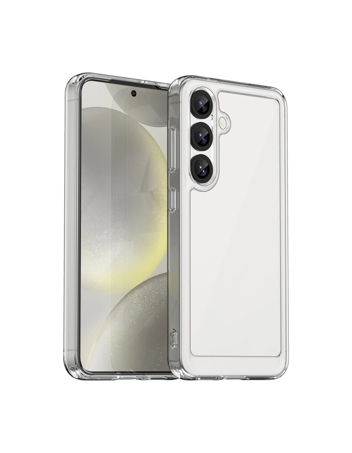 Outer Space Case with Gel Frame for Xiaomi Poco F7 Pro - Transparent Outer Space Case with Gel Frame for Xiaomi Poco F7 Pro - Transparent