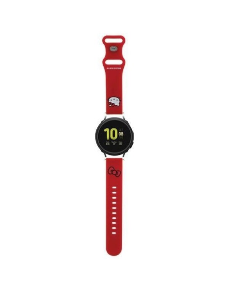 Hello Kitty Silicone Kitty Head strap universal 20mm - red Hello Kitty Silicone Kitty Head strap universal 20mm - red