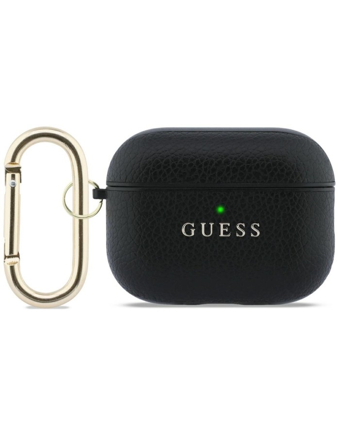 Guess Grained Classic Logo case for AirPods Pro 3 - black